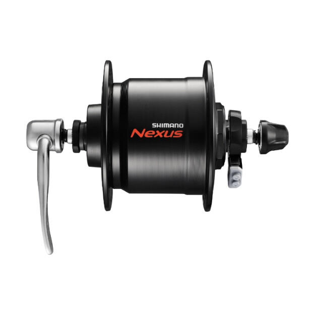 dynamo de moyeu nexus 24 w pour freins v-brake