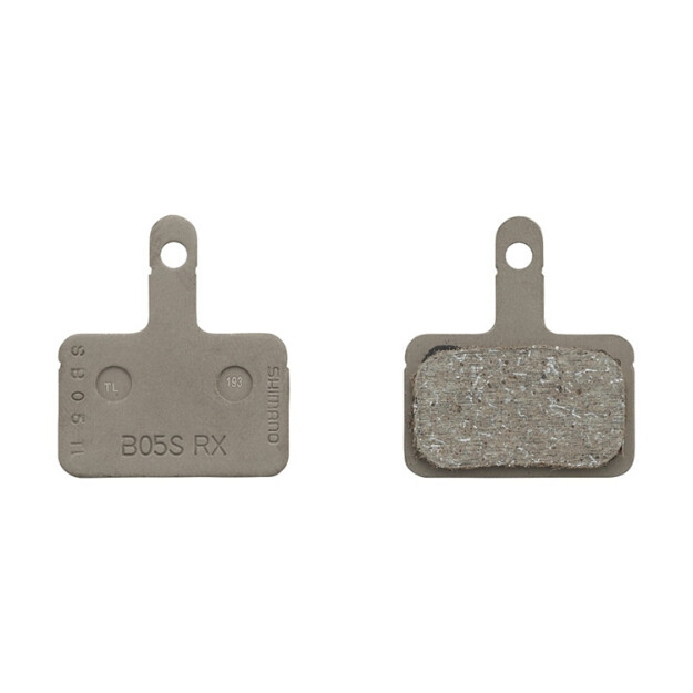 plaquette de frein à disque bp-b05s-rx en résine sans ailette