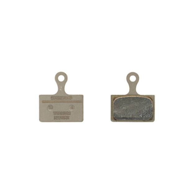 plaquette de frein à disque bp-k05ti-rx en résine sans ailette