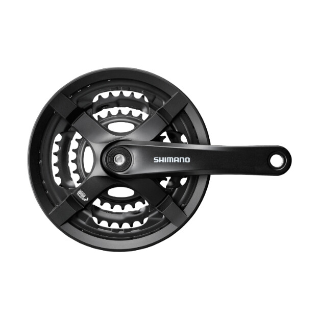 pédalier vtt tourney ty 1855 mm facteur q 3x876 vitesses