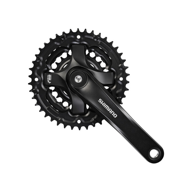 pédalier vtt tourney ty 1855 mm facteur q 3x876 vitesses